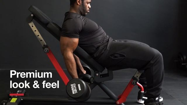 MuscleSquad Fixed Rubber Round Dumbbells смотреть онлайн