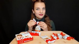 МУКБАНГ:// 1 КГ  KINDER ПРОДУКЦИИ😀// ТЫ 100 % ОБ ЭТОМ МЕЧТАЛ😋