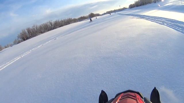 Покатушки на снегоходах в Стрежевом смотреть онлайн
