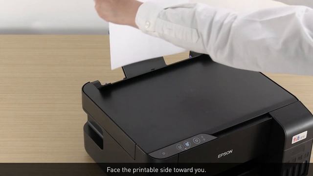 Setting Up a Printer Epson L3200,L3210 Series смотреть онлайн
