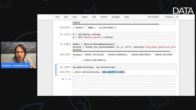 DWGym - практика с Python и библиотекой Scikit-learn. День 2. смотреть онлайн