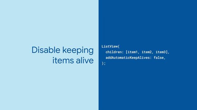 ListView (Flutter Widget of the Week)