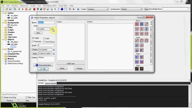 GameMaker Tutorial - Shell Casing Effect смотреть онлайн
