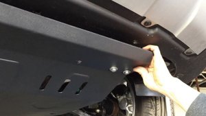 CHERY TIGGO 2 Установка защиты картера двигателя и КПП от компании ПАТРИОТ