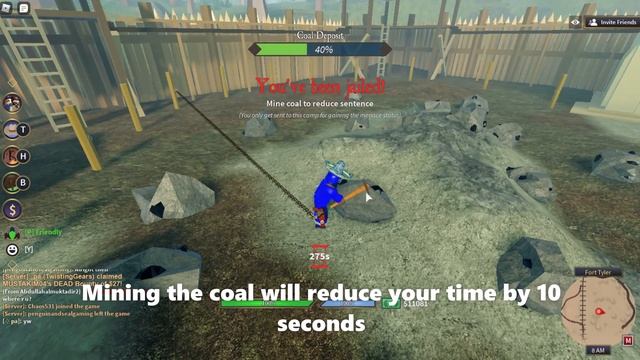 [Prison Camp/Fort Tyler] - The Wild West (Roblox) смотреть онлайн