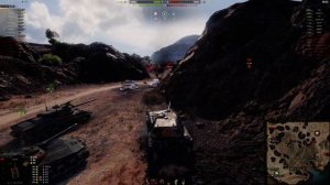 #Vk75.01к|#Wot|Бой среднего игрока на вк 75.01.к  медаль основной калибр