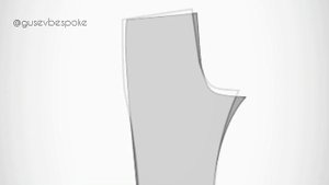 Как устранить дефект кроя брюк! Подъягодичная складка  #bespokeсюжеты