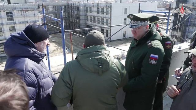 Минобороны продолжает масштабное строительство нового пункта базирования Каспийской флотилии