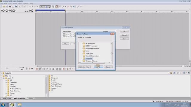 How to use Vst Plugins and Synths in Sony ACID (Tutorial) смотреть онлайн