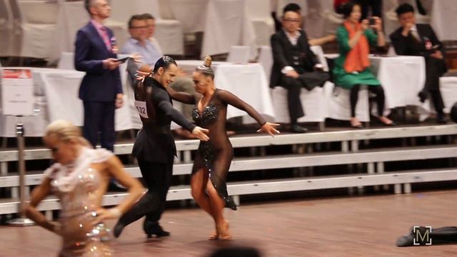 Chernov Nikolay - Dvoryanova Elizaveta, RUS | GOC 2018 Mannheim - WDC Amateur LAT - R1 PD