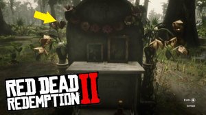 RDR 2 - Загадочная могила на болотах! Кто такая Марта?
