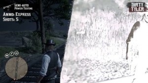 Mauser vs Semi Auto Comparison Red Dead Online RDR2