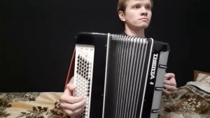 Андрей - Воробей  на баяне "Атлант"