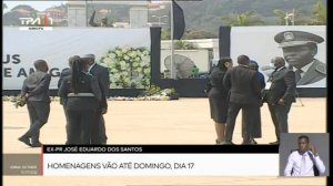 Ex-PR José Eduardo dos Santos: Último dia do Luto Nacional