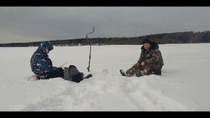 Зимняя рыбалка.  Первый опыт.