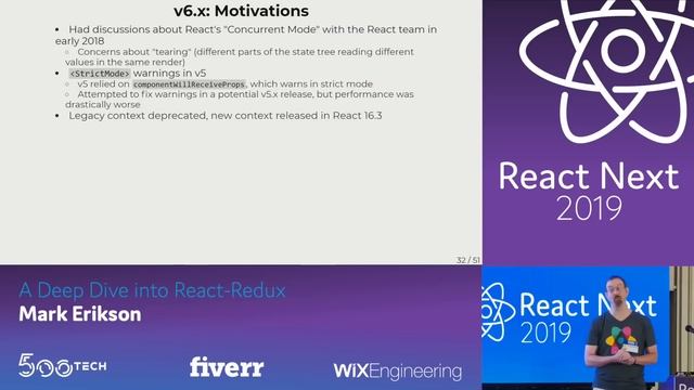 Mark Erikson - A Deep Dive into React-Redux | React Next 2019 смотреть онлайн