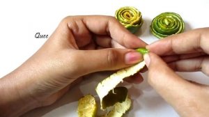 DIY Glitter Roses | BEST OUT OF WASTE | Orange Skin Craft | Scrapbooking Ideas | Queen Lifestyle