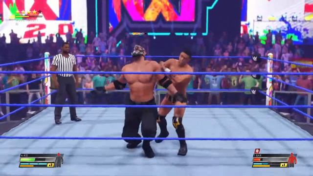 WWE 2K22 A-Kid Vs. T-Bar Stand Back Pack смотреть онлайн