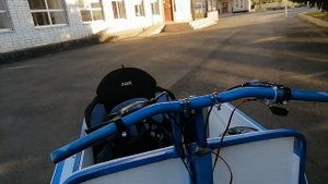 Велорикша,Российский вариант. Обзор небольших изменений прогулочного велосипеда.
