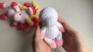 Единорог крючком. Мастер-класс. Часть 2