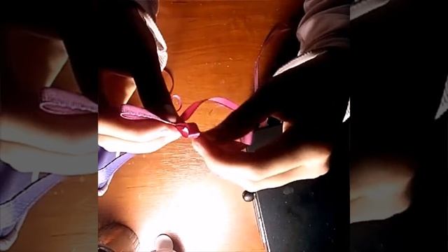 #1 Фенечка из двух лент[★****]