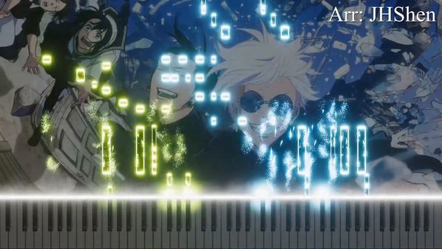 【Ao no Sumika】- Jujutsu Kaisen Season2 OP ( Piano Tutorial + Sheet ) / Tatsuya Kitani смотреть онлайн