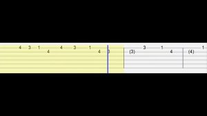 Mitski - Liquid Smooth (Easy Guitar Tabs Tutorial)