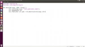 Программирование c использованием ROS. Урок №4 "Обмен данными между компонентами ROS"