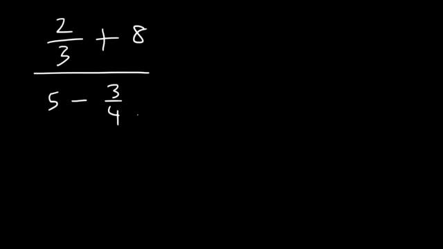 How To Simplify Complex Fractions