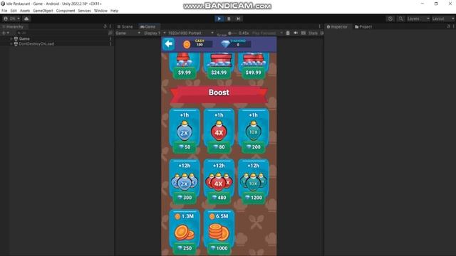 Idle Restaurant Unity Source Code | Idle Restaurant Game Source Code