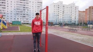 Как научиться полу-луну на турнике?! Обучалка!