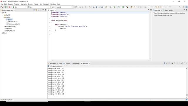 #2 Espressif IDE || Basic commands and Settings||ESP-IDF Menuconfig|| ESP32