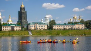 Водная прогулка на байдарках в Дивеево по реке Вичкинза