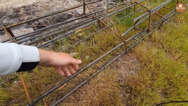 ЛЕНТОЧНЫЙ ФУНДАМЕНТ под забор | Свайно - ростверковый фундамент