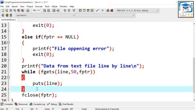 Command Line Arguments in C | Last Lecture | C Language LECTURE – 100 |
