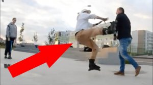 Скейтеры против хейтеров #3 драки со скейтерами