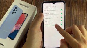 Samsung Galaxy A13: How to Turn On/Off Roaming Assistance