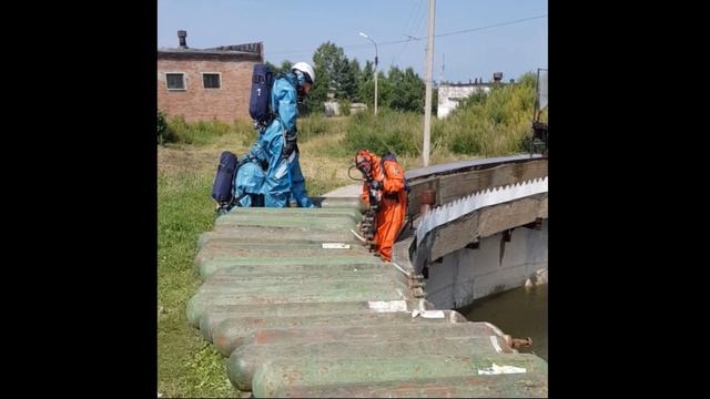 Дезактивация баллонов с хлором смотреть онлайн