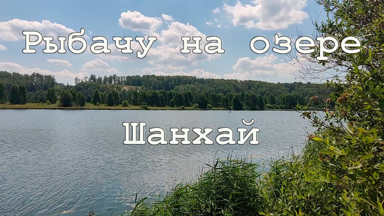 Рыбалка на озере Шанхай в июле 2024