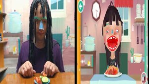 Toca Kitchen 2 and real Toca Kitchen. DIY