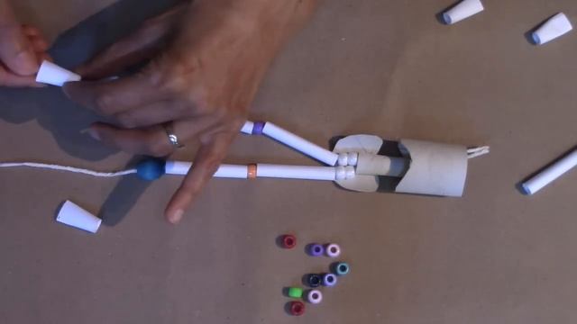 Paper & Plastic Bead Skeleton Marionette Part 1 смотреть онлайн