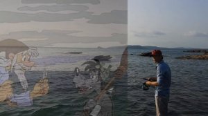 Вьетнам. Рыбалка на Фукуоке. Рыба Шар. Vietnam. Fishing on Phu Quoc Island. Fish ball.