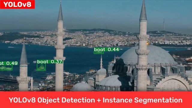 YOLOv8 Object Detection + Instance Segmentation смотреть онлайн