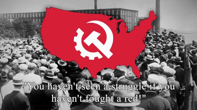 "If you ain't been called a red" - American Communist Song смотреть онлайн