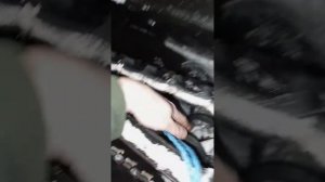 снегоход буран, как увязать катки тросом от переворота