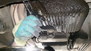 Мойка мотора bmw e36 M40B18 димексидом.