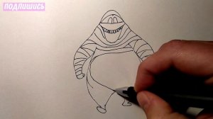 Как Нарисовать МУМИЮ из МОНСТРЫ НА КАНИКУЛУХ, Рисунки для детей и начинающих #drawings