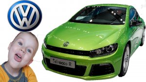 машинки для детей распаковка машинок MSZ Volkswagen scirocco A6 R игрушки для мальчиков