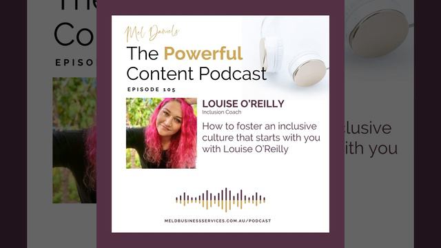 How to foster an inclusive culture that starts with you with Louise O’Reilly смотреть онлайн