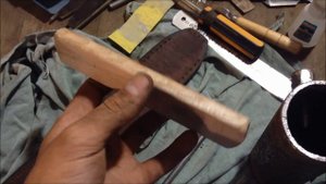 Тиски ножедела. Простейшая конструкция!